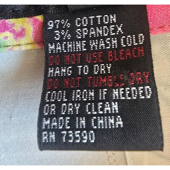 Yansi Fugel floral long sleeve button-up lightweight jacket Women's size medium - Picture 10 of 10